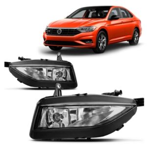 Par Farol Auxiliar Jetta 2019 2020 Novo