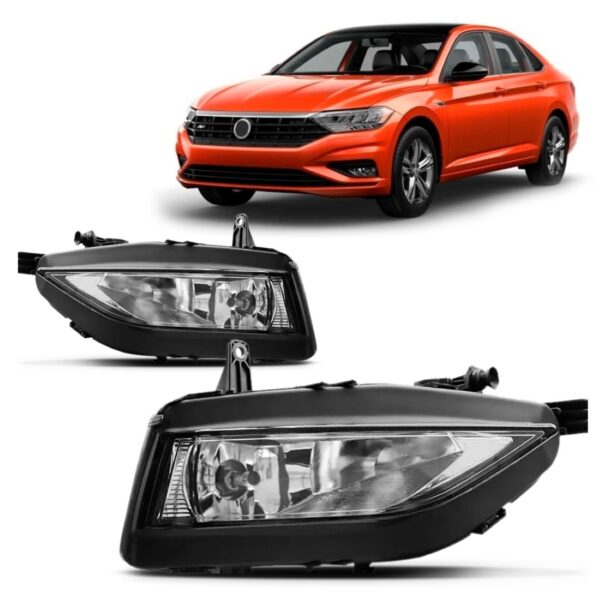 Par Farol Auxiliar Jetta 2019 2020 Novo