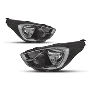 Par Farol Ka 2019 2020 2021 2022 Mascara Negra Friso Cromado