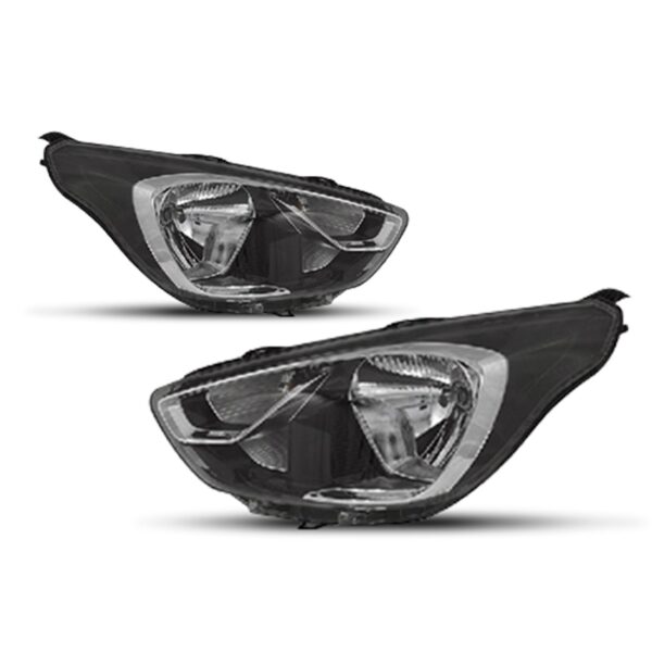 Par Farol Ka 2019 2020 2021 2022 Mascara Negra Friso Cromado