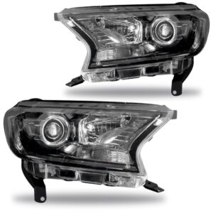 Jogo Farol Ranger 2016 17 2018 2019 Cromado Com Seta Cristal