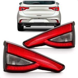 Par Lanterna Traseira Para Fiat Argo 2017 A 2024 Mala Fume