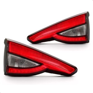 Par Lanterna Traseira Para Fiat Argo 2017 A 2024 Mala Fume