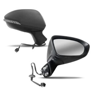 Par Retrovisor Cruze 17/19 Elétrico C/ Sinaleira Capa Preta