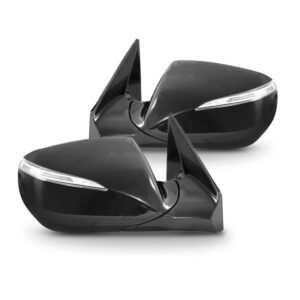 Par Retrovisor Elétrico Santa Fe 2014 Até 2019 C/ Aquecedor