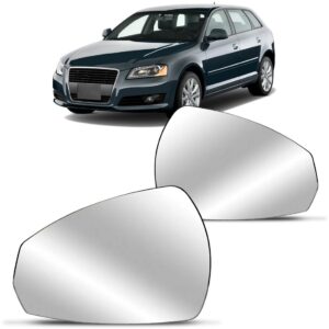 Par Lente Espelho Retrovisor Audi A3 2013 2014 2015 2016