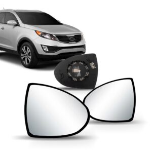 Par Lente Retrovisor Sportage 2011 A 2016 C/aquecimento