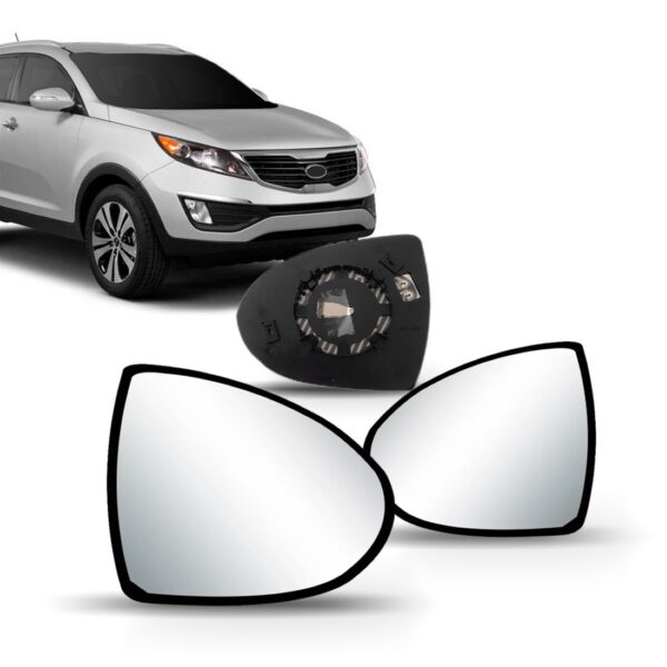 Par Lente Retrovisor Sportage 2011 A 2016 C/aquecimento