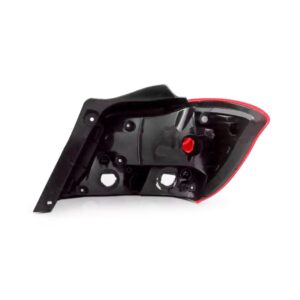 Par Lanterna Traseira Prisma 2017 A 2019 Bicolor Com Soquete