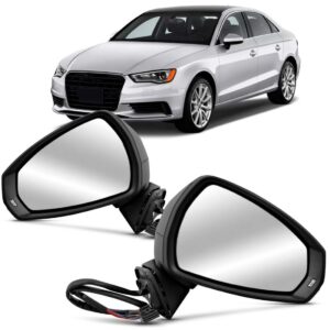 Par Retrovisor Audi A3 13 A 16 Eletrico Termico C/ Sinaleira