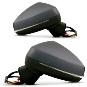 Par Retrovisor Audi A3 13 A 16 Eletrico Termico C/ Sinaleira