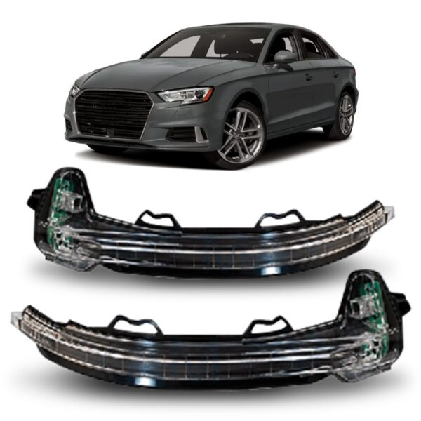 Par Sinaleira Retrovisor Audi A4 2016 2017 2018
