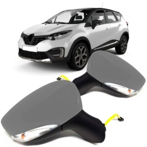 Par Retrovisor Captur 17 A 21 Eletrico Termico Com Sinaleira