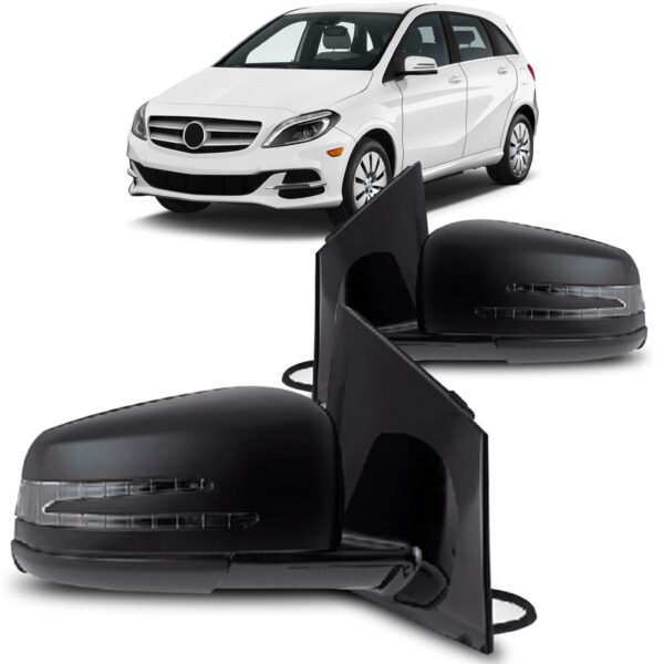 Par Retrovisor Classe B 12 13 14 15 16 Elétrico Retrátil