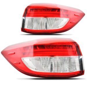 Par Sinaleira Traseira Yaris 2018 19 20 21 22 Canto Com Led