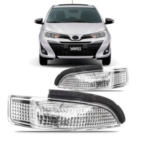 Par Pisca Retrovisor Yaris 2018 2019 20 2021 2022 2023 2024