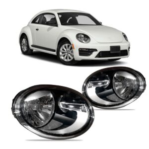 Par Farol Fusca New Beetle 2013  A 2016 Eletrico C/motor