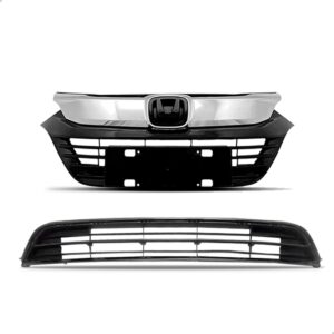 Kit Envolvente + Grade + Moldura Hrv 2019 2020 2021 Novo Preto