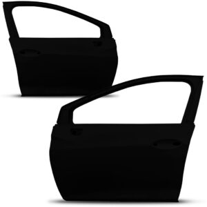 Par Porta Dianteira Cruze Sedan / Hatch 2016 2017 A 2020 Dianteira Preto