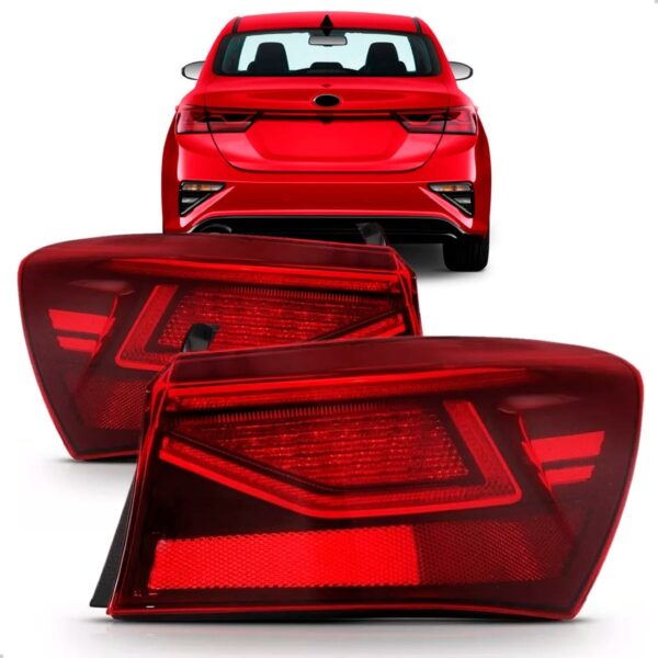 Par Sinaleira Traseira Cerato 2019 2020 2022 Sedan Canto