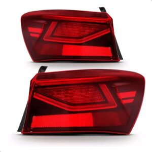 Par Sinaleira Traseira Cerato 2019 2020 2022 Sedan Canto
