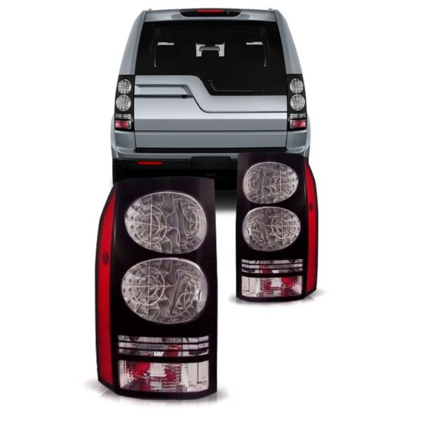 Par Sinaleira Traseira Discovery 4 2010 A 2016 Fume C/ Led Ambos Lados Fumê