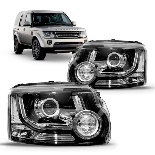 Par Farol Discovery 4 2014 A 2016 Com Led 15 Pinos