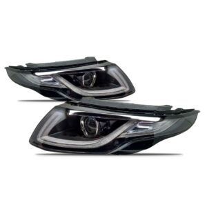 Par Farol Dianteiro Evoque 2016 A 2019 D3s Com Led 10 Pinos