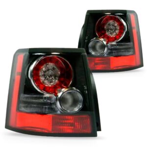 Par Sinaleira Traseira Range Rover Sport 2009 A 2013 Com Led Fumê