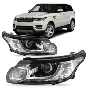 Par Farol Range Rover Sport 2014 A 2018 Com Led D3s 8 Pinos