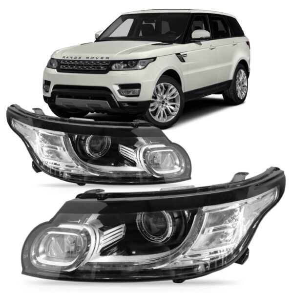 Par Farol Range Rover Sport 2014 A 2018 Com Led D3s 8 Pinos