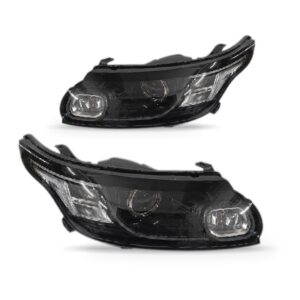 Par Farol Range Rover Sport 2014 A 2018 Mascara Negra Xenon
