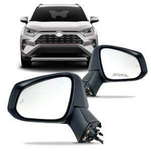 Par Retrovisor Rav4 19/2020 Regulagem Elétrica C/ Sinaleira