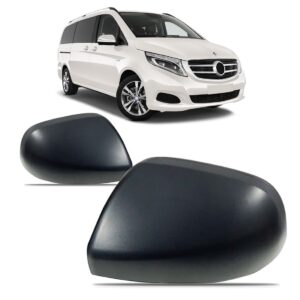 Par Capa Retrovisor Vito 2018 2019 2020 Preto Texturado
