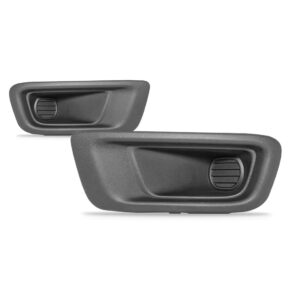 Par Moldura Milha S10 2012 2013 2014 2015 2016 Sem Furo Preto