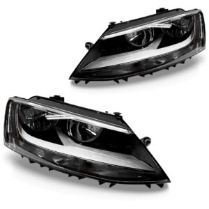 Par Farol Jetta 2016 2017 2018 Manual Com Led Mega Desconto