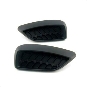 Par Moldura Lateral Parachoque Dianteiro Argo 2017 A 2022 Preto Ambos Os Lados