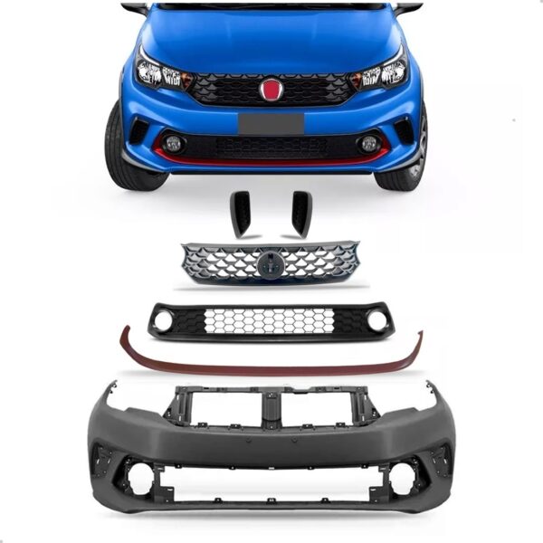 Kit Parachoque Completo Para Fiat Argo 2017 A 2020