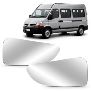 Par Lente Espelho Retrovisor Master 2003 A 2012 Inferior