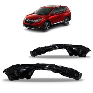 Par De Asa Urubu Dianteiro Crv 2017 2018 2019 Cor Preta