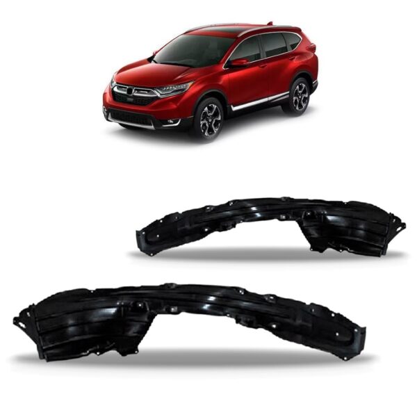 Par De Asa Urubu Dianteiro Crv 2017 2018 2019 Cor Preta