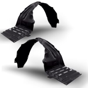 Par Protetor Caixa De Roda Dianteiro Para Lancer 08 Até 2018