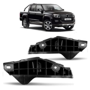 Par Guia Suporte Parachoque Dianteiro Amarok 2010 A 2017