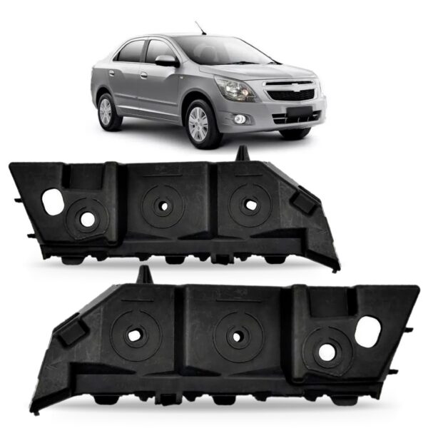 Par Guia Suporte Parachoque Dianteiro Cobalt 2012 A 2016