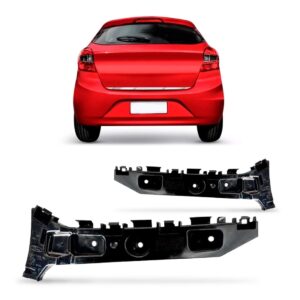 Par Guia Suporte Parachoque Traseiro Ka 2015 A 2018