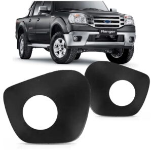 Par Moldura Milha Ranger 2010 A 2012 C/ Furo Preto