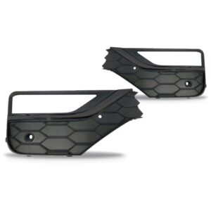 Jogo Tela Moldura Lateral Amarok 2017/2019 C/furo C/sensor Preto Ambos Os Lados