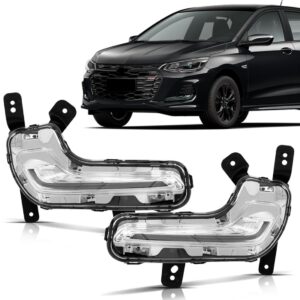 Par Farol Milha Drl Led Para Chevrolet Onix 2020 21 22 23 24