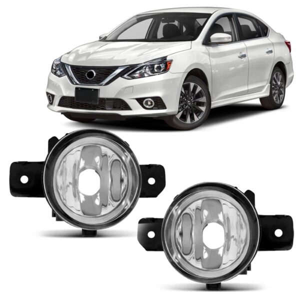 Par Farol Milha Auxiliar Sentra 2019 2020 2021 Mega Desconto