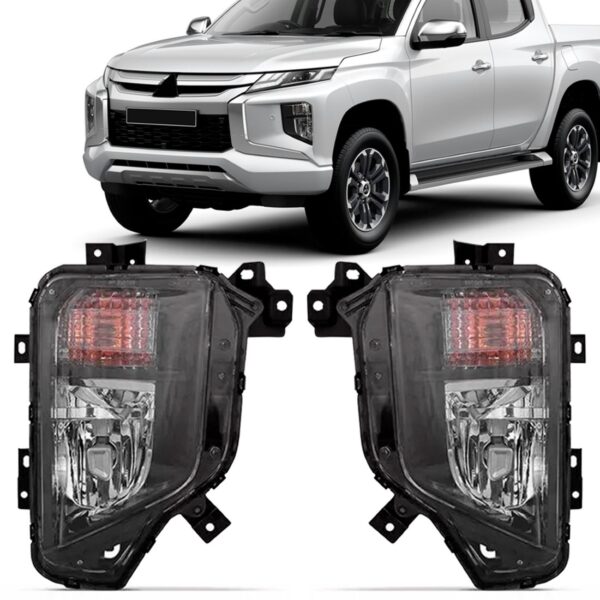 Par Farol Milha Auxiliar L200 Triton 2020 2021 Mega Desconto